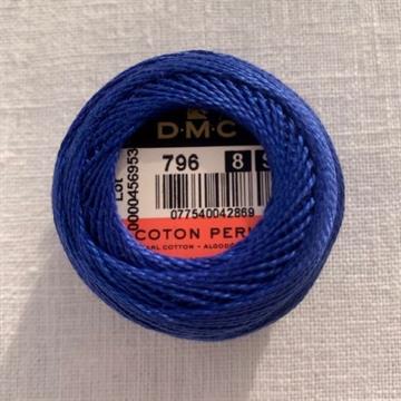 Perlegarn nr. 8 - Col 796 Sévres Blue